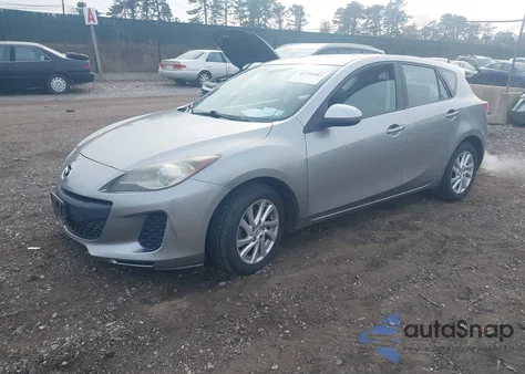 2012 Mazda Mazda3 I Grand Touring из США, поврежденный, VIN JM1BL1M81C1588284